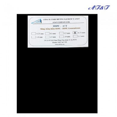 Bạt lót ao tôm công nghệ thổi 0.75mm